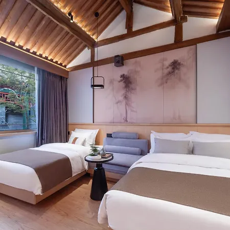 Xinxiang Yayuan Beijing Sihe Courtyard With Sky Garden Terrace Near Tiananmen Square Forbidden City Wangfujing Pedestrian Street And The Subway Exterior photo